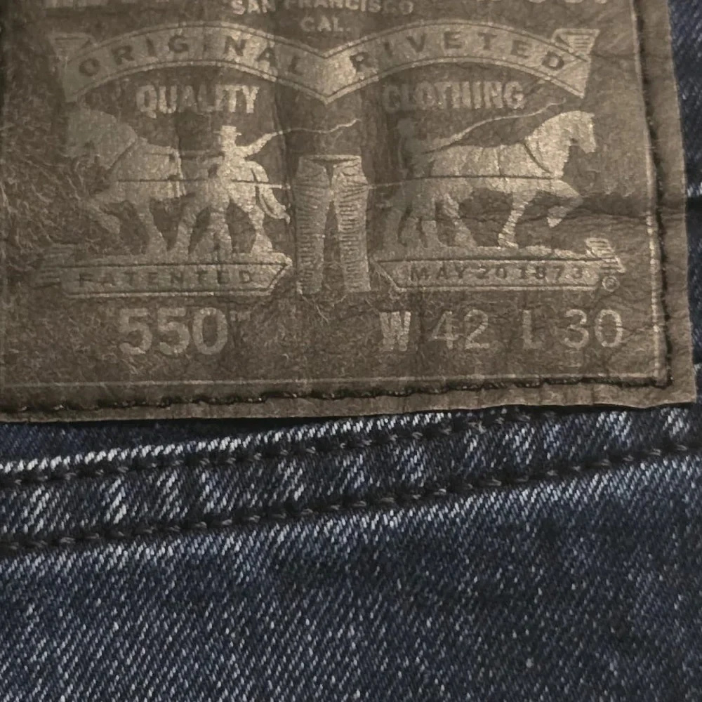 Levi's Relaxed Blue Jeans Classic Comfort